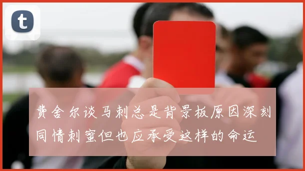 费舍尔谈马刺总是背景板原因深刻同情刺蜜但也应承受这样的命运